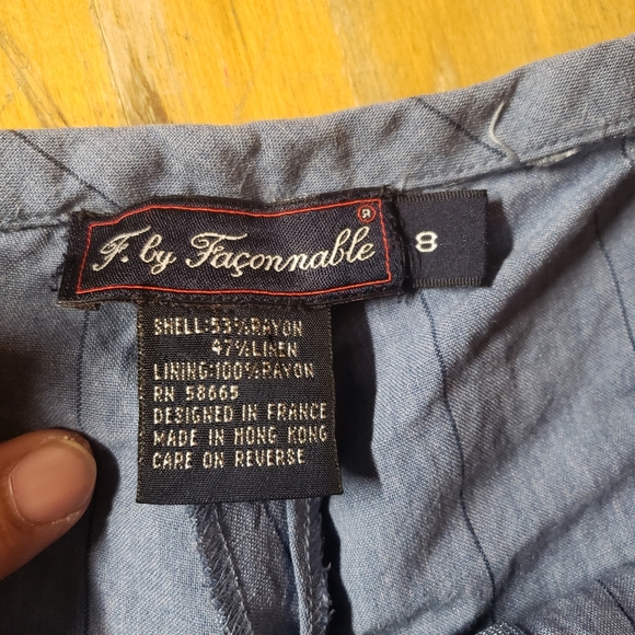 F. by faconnable pants size W30×L40 - Picture 6 of 9